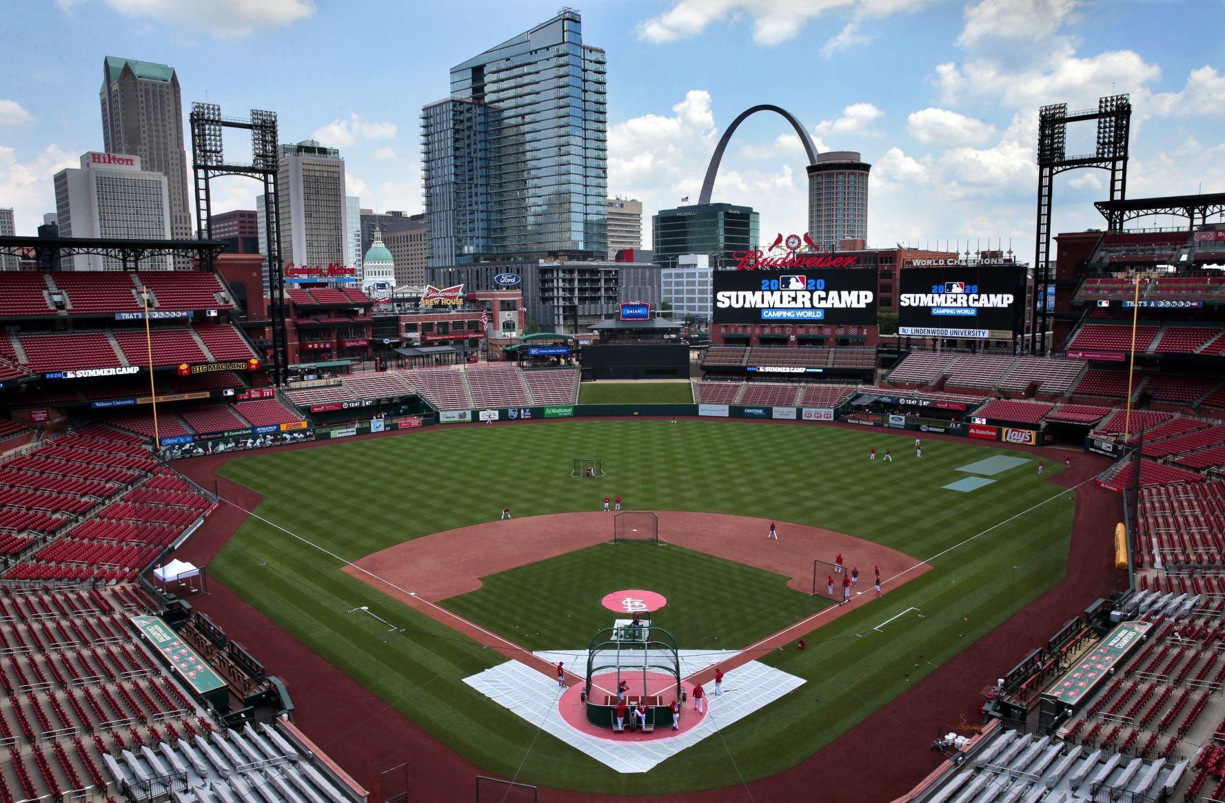 Cardinals open "Summer Camp"